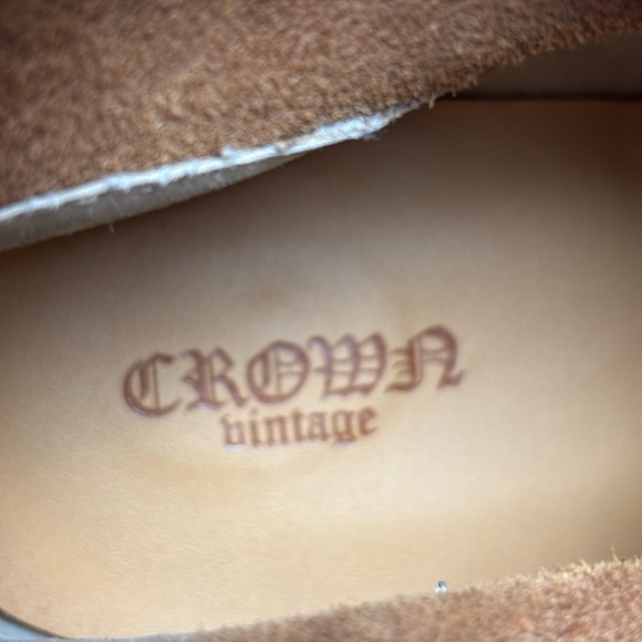 Crown Vintage “Randi” Women’s Leather Ankle Booties, 11M - Picture 4 of 11